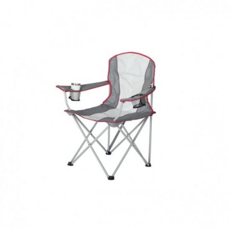 Ozark Trail, Oversized Quad Chair, Adult, Off White & Grey