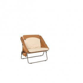 Ozark Trail Camping Chair, Brown and Beige, Adult