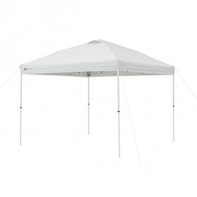 Ozark Trail 10' x 10' Simple Push Straight Leg Instant Canopy (100 Sq. ft.)