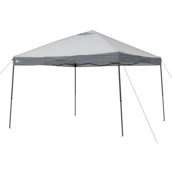 Ozark Trail 12\' x 12\' Instant Straight Leg Canopy for CampingGray