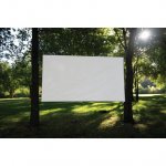 Ozark Trail Outdoor Shade Wall/Projector Screen Canopy Accessory, White 87.2in. x 49in.