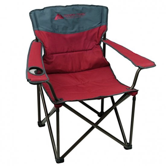 Ozark Trail Camping Chair, Red