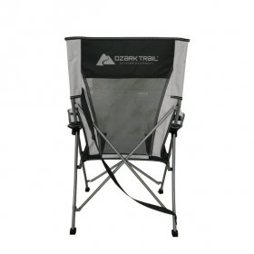 Ozark Trail Outdoor Tension Camp 2 in 1 Rocking Chair, White