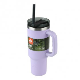 Ozark Trail 40 oz Vacuum Insulated Stainless Steel Tumbler Purple