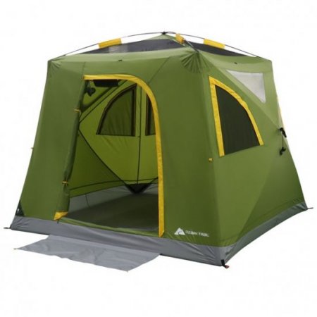 Ozark Trail 4-Person Instant Tent Pop up Hub Tent, Green