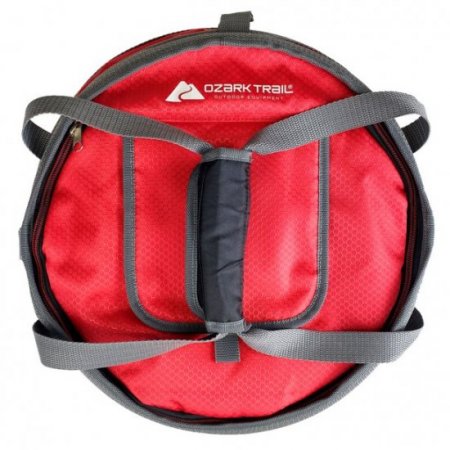 Ozark Trail 50 Can Collapsible Soft-Sided Cooler, Red