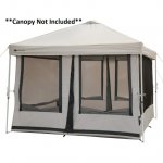 Ozark Trail 7-Person 2-in-1 Screen House Connect Tent with 2 Doors, Canopy Sold Separately