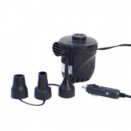 Ozark Trail-DC 12V Air Pump, Black Color, Size:4x3.25x4